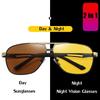 Photochromic Sunglasses Color Changing UV400 Outdoor Day Night Vision Fishing Driving Sun Shades Glasses