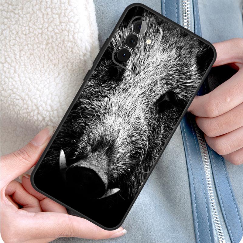 

Animal Wild Boar Phone Case For Samsung Galaxy A15 A25 A35 A55 A54 A34 A14 A13 A33 A53 A12 A32 A52 A71 A51 Samsung A33 5G
