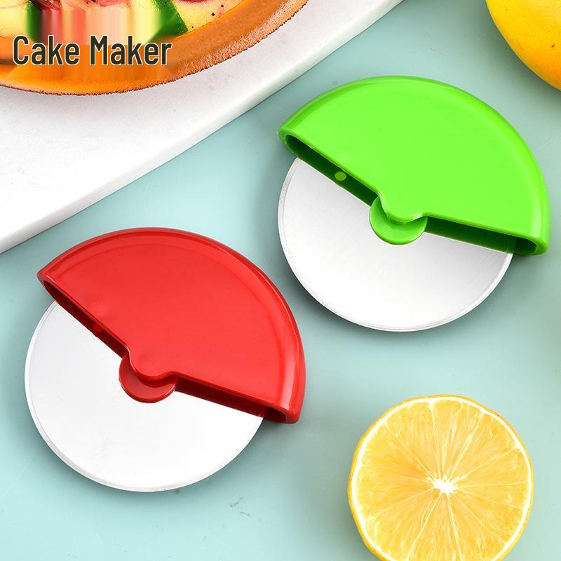Creative Stainless Steel Pizza Wheel Cutter & Pastry Roller Slicer for Kitchen Baking