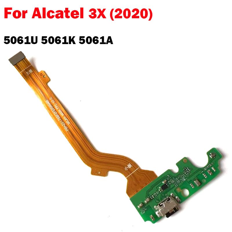For Alcatel 3X 2020 5061U 5061K 5061A USB Charging Port Dock Connector Board Flex Cable