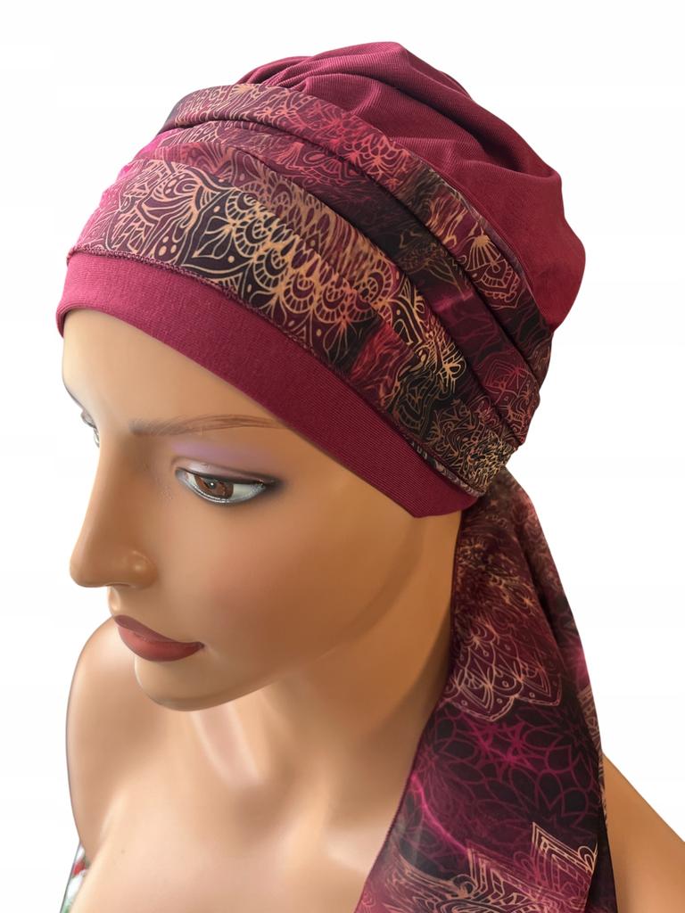 Wera 406-533 Women' Turban Shawl for Spring and Summer, Also After Chemotherapy