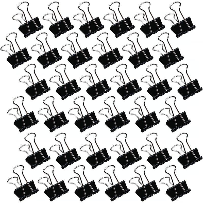 Bambalio 51Mm Binder Clip Black (Pack Of, 36)
