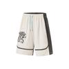 Li Ning Basketball Collection Basketball Shorts Men's Sand Gravel Gray AAPU103-4