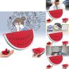 Entzückendes 14,5 cm Kinder PU Stressabbau Spielzeug Realistische Frucht Wassermelonenscheibe