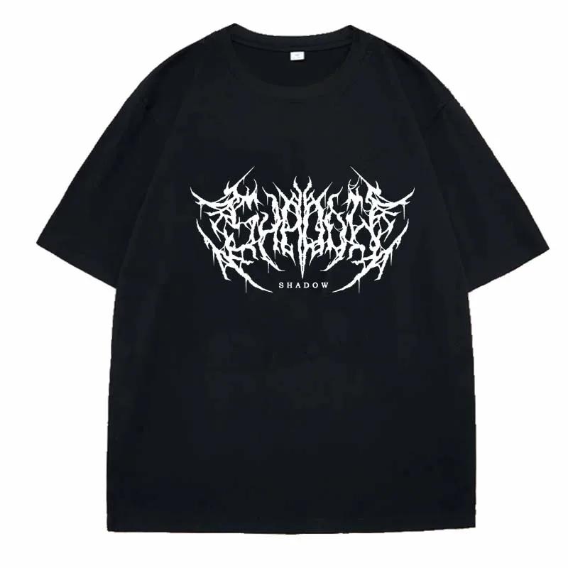 Shadow Graphic Black T-shirt