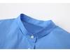 2026 Spring Women's Loose Long-Sleeve Shirt with Detachable Tie Collar