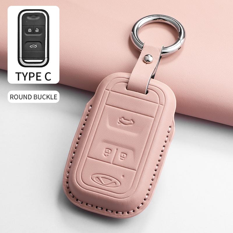 Car Key Case Cover Shell For Chery Tiggo 5 7 8 3x Arrizo 5 6 Pro Gx 5x EQ7 Jaecoo J7 7 J8 Omoda 5 C5 Protecter Auto Accessories