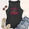Fashionable Women's Summer Large Vest with Magical Letter Prints