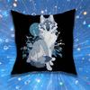 Wolf Pillow Case For Home Bedroom Car Office Decoration Living Room Sofa Cushion Cover Suitable