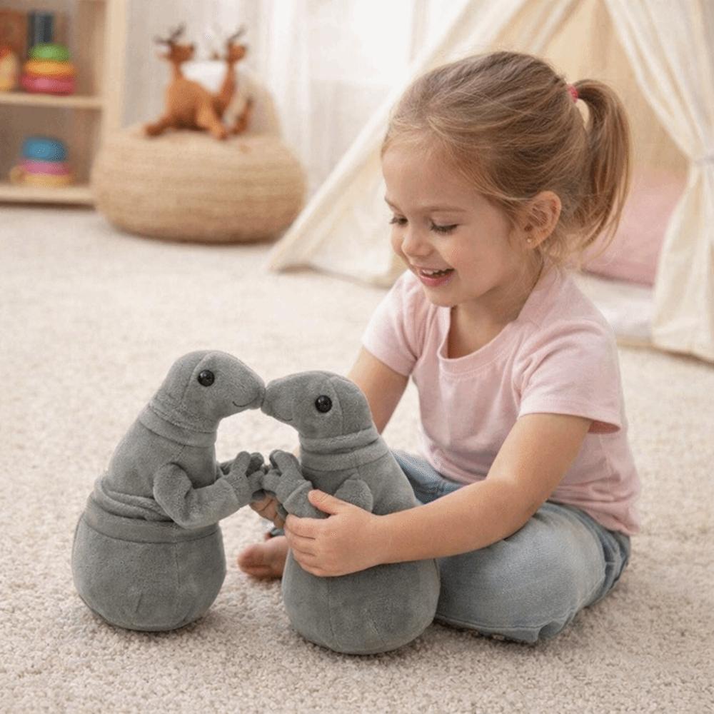 20cm/35cm/45cm Alien Plush Doll The Russian Zhdun Plush Statue Doll Monster Plush Toy Holiday Gift