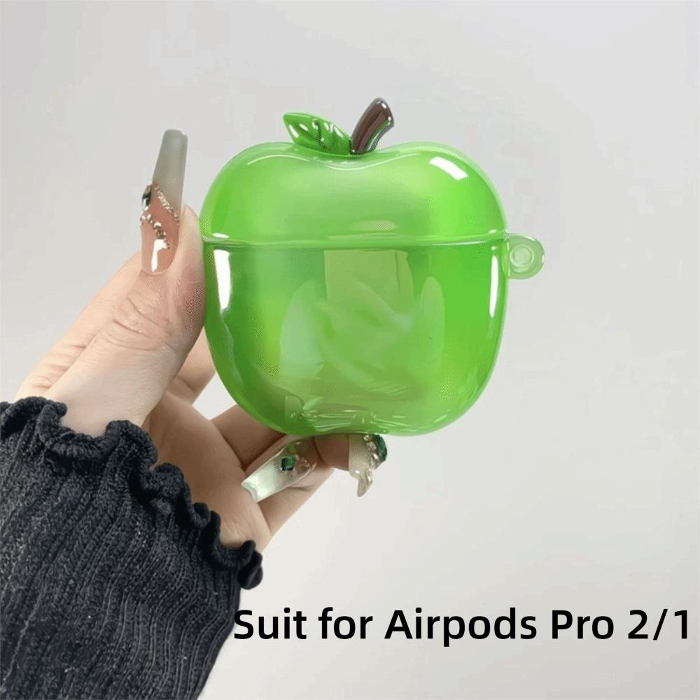 3D Transparent Earphone Protective Shell Protective Cover for AirPods 3/4 /  Airpods Pro 2/1 Gift