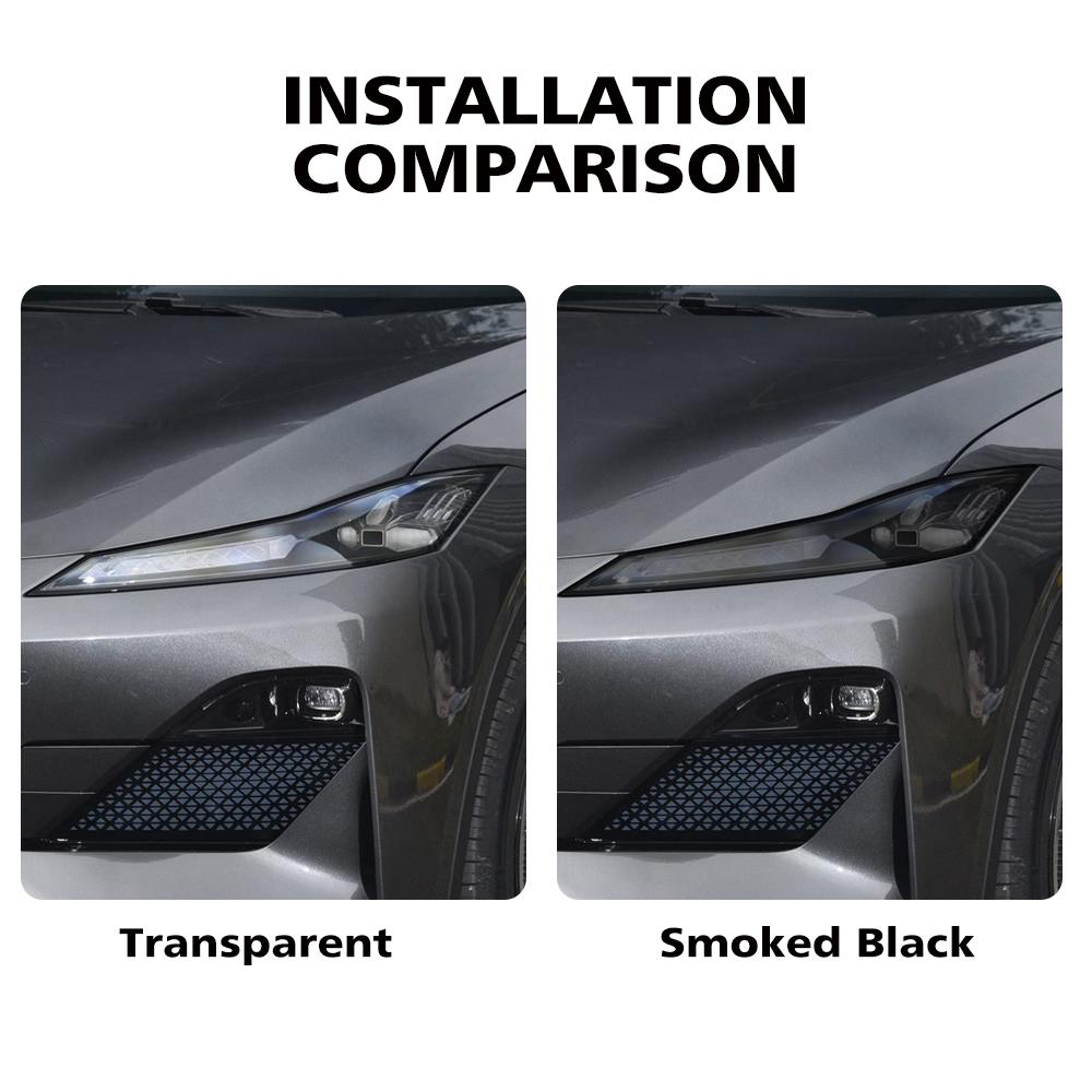 For Changan Deepal SL03 S05 S07 Smoke Black Car Headlight Protective Film TPU PPF Pre Cut Anti-Scratch Headlight Vinyl Wrap Film