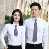 Business Multi-color Men's and Women's Long Short-sleeved Embroidered LOGO Professional Dress Can Be Men's Inch Shirt Men's