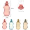 150ml Refillable Baby Food Storage Bag Silicone Milk Congee Pouch Leakproof Organiser Squeeze Storage Container