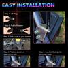 1FT LED Whip Lights Lighted Antenna Whips For ATV UTV Polaris RZR Off Road Truck Sand Buggy Dune Flagpole Lamp