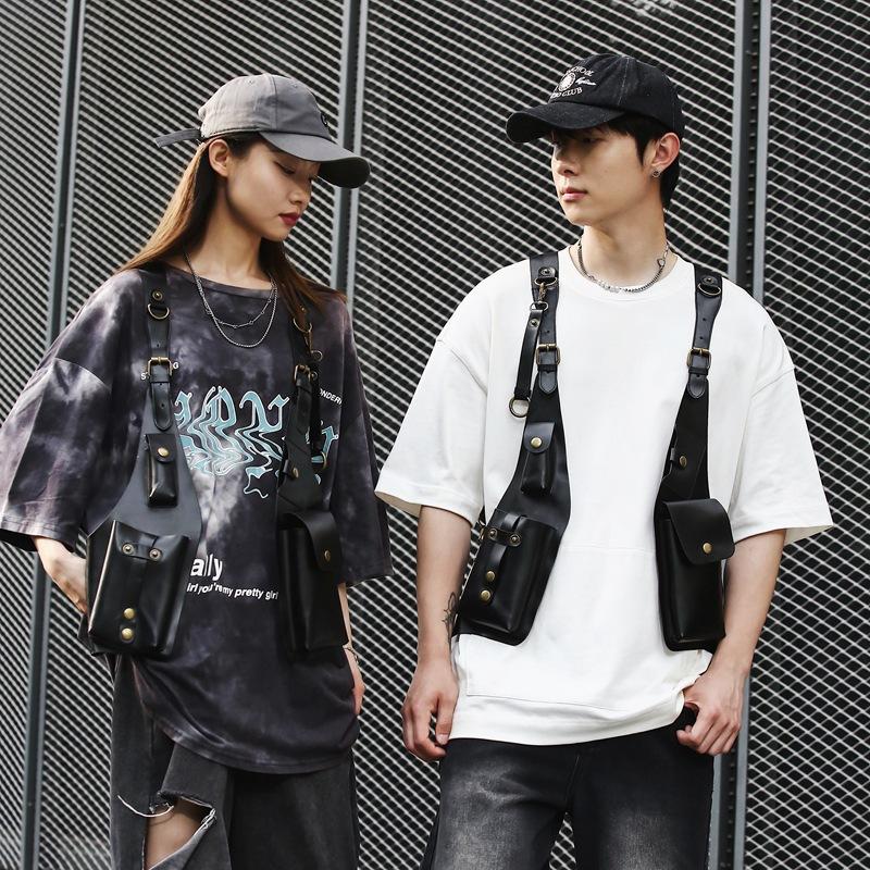 Retro Underarm Carrying Bag, Outdoor Motorcycle Sport, Niche Design, Casual Jacket-style Bag