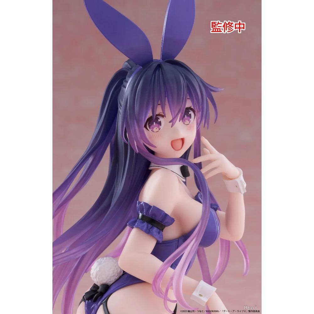 13CM Anime DATE A LIVE Yatogami Tohka Figure Desktop Cute Bunny Girl Style Model Toy Gift Collection Aciton Figure PVC