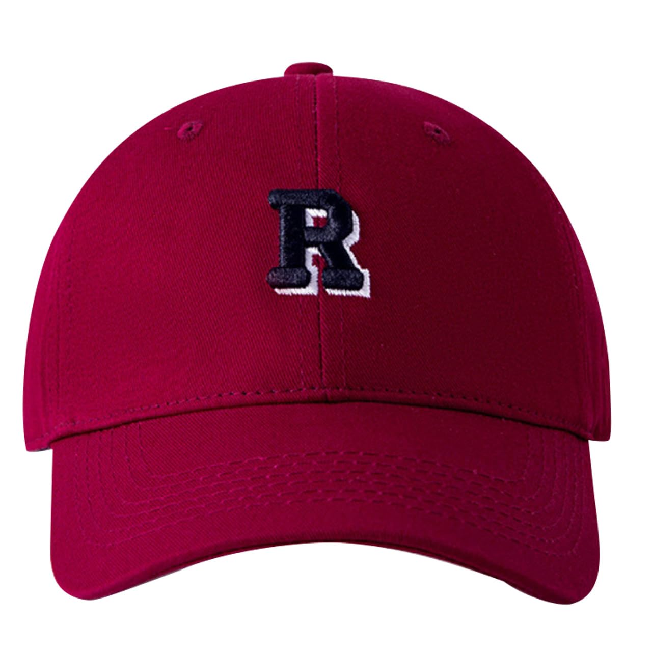 

CZ424 [White Fang] Hat, Cap, Sports, Casual, Simple, Embroidered, Fashion, Men s, Women s, (Wine) винный
