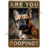 High Definition Metal Tin Sign Funny Warning Signs Retro Humorous Security Plaque Vintage Sarcastic Wall Art Decor for Home Gard