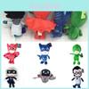 Adorável Brinquedo de Pelúcia Pj Masks Apresentando Menino-Gato Gekko Menina Lunar Coruja e Romeu Para Crianças