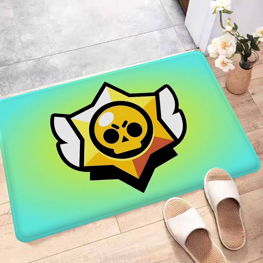 

Strategy Game B-BRAWL STARS Floor Carpet Nordic Style Home Doormat Bathroom-Toilet Mats Bedroom Hotel Decor Mat 40x60cm