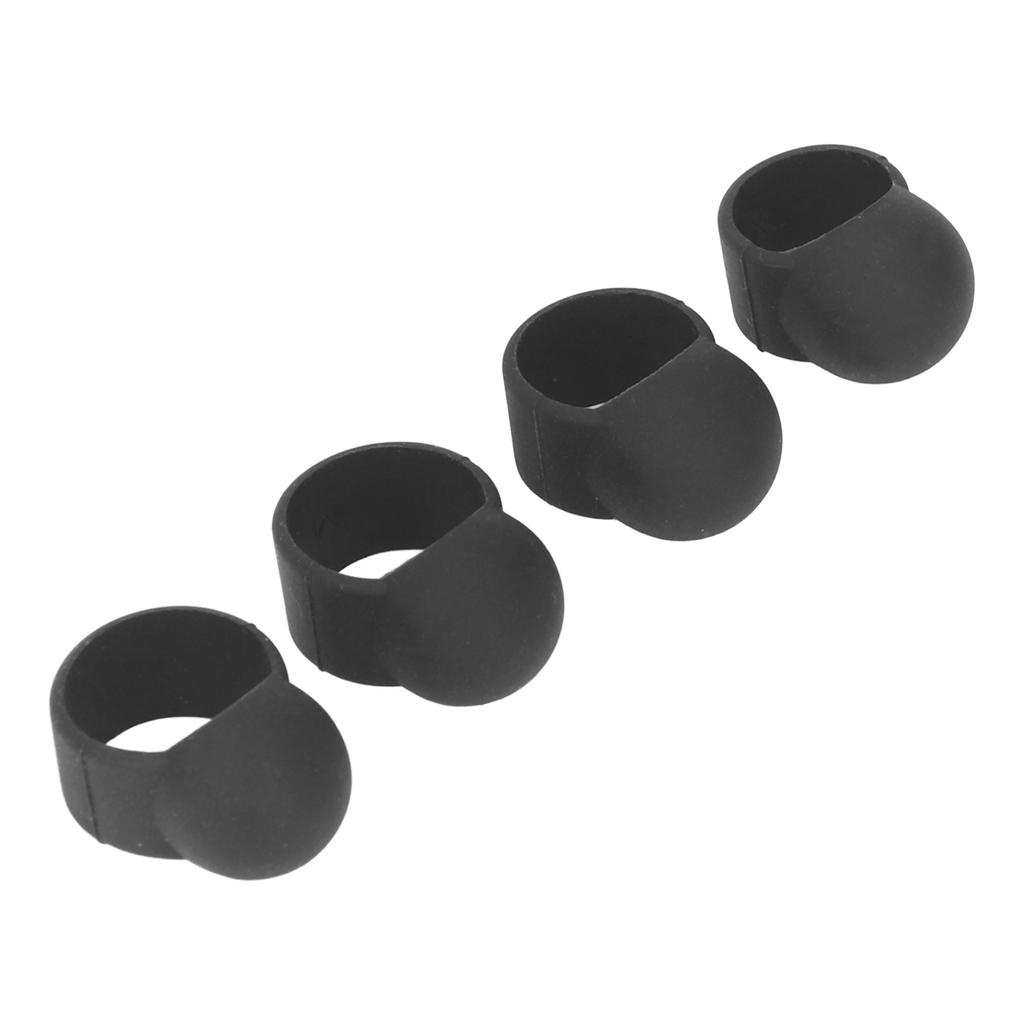 4Pcs Tongue Drum Finger Covers Silicone Comfortable Fit Knocking Finger Pick for Practice Performance