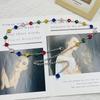 Water Crystal Waist Chain For Women Summer Fashion Metal Link Belt With Embellished Rhinestones