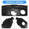 Fit For Honda Civic Sedan 13-15 Front Upper Plastic Radiator Support Cover Black