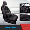 Car Special Seat Cover For Honda XR-V HRV Vezel 2014-2025 Luxurious Waterproof Leather Seat Cushion Protector Covers-Auto Parts