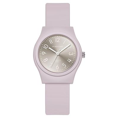 Wasserdichte Silikonuhr mit stilvollem analogem Quarz-Display – das perfekte Geschenk für jeden Anlass, ob Geburtstag, Weihnachten oder einfach so.