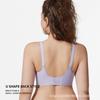 Women Plus Size Seamless Full Cup Soft Support Gather Anti Sag Bra