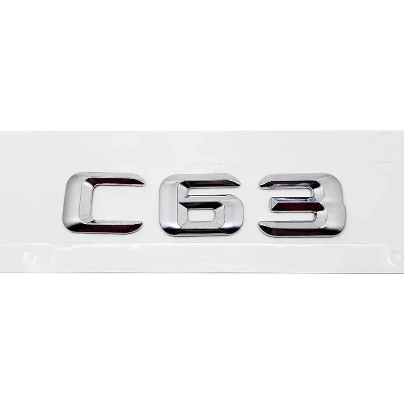 Modified Car Trunk Sticker Letter Badge Decals Decoration for Mercedes Benz C Class C32 C36 C43 C55 C63 C180 C200 C220 C230
