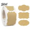 Blank Gift Tags for Packaging Label Stickers, Self‑Adhesive Tag Stickers 250 Labels Per Roll, Assorted Wedding Favor Shapes Jars, Bottles, Wrapping,