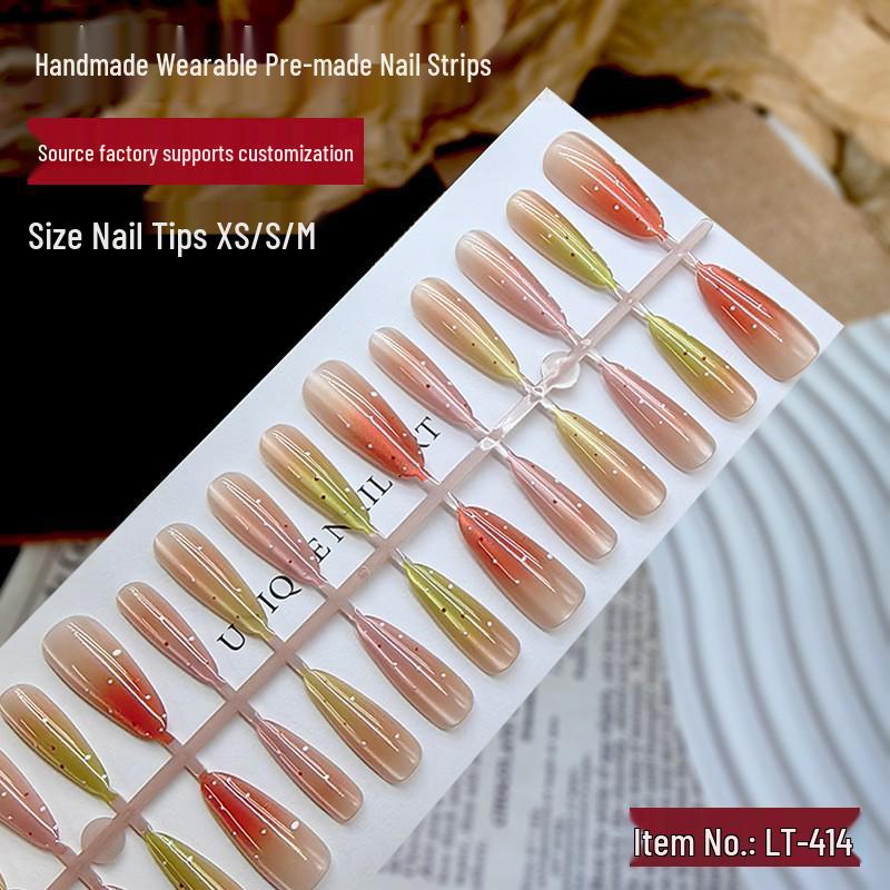 Cat Eye Manicure: 30 Hand-Painted Luxury Nail Strips