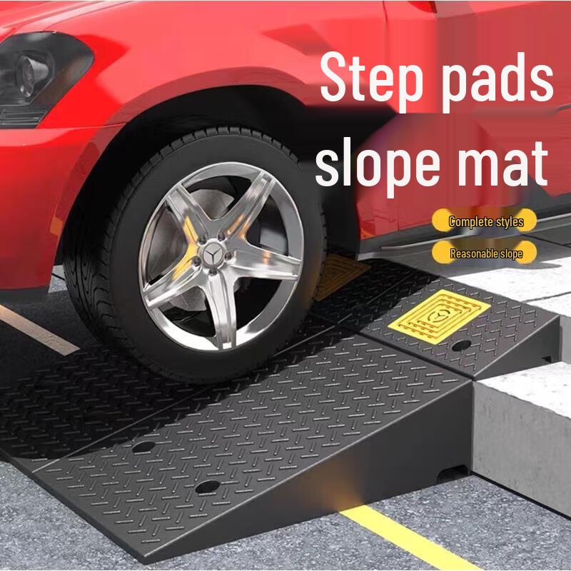 Heavy-Duty Rubber Ramp Threshold Mat