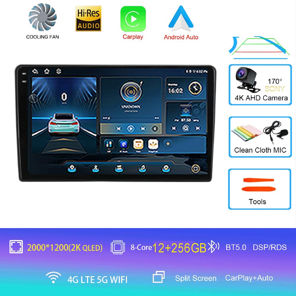 Android 14 Carplay Auto For Peugeot 308 T9 308S 2013-2017 Car Radio GPS Multimedia Video Player Stereo WIFI+4G DSP