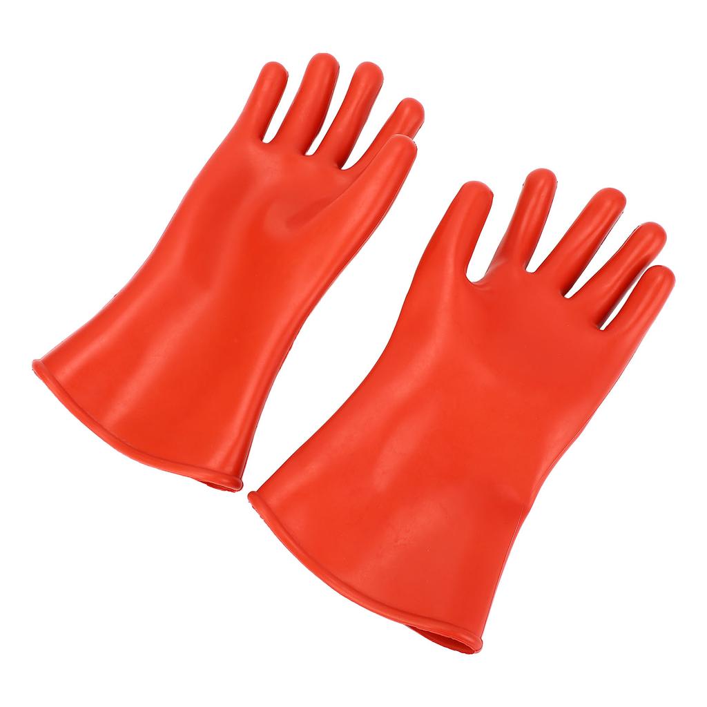 Electrician Insulated Gloves 500V Voltage Resistant Water Proof Rubber Work Professional Safety Prot