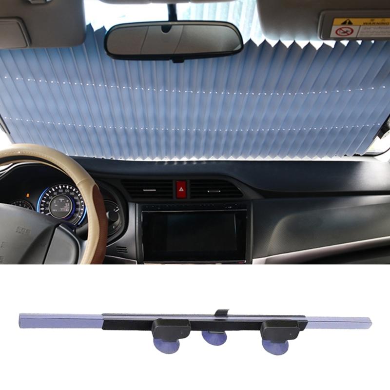 Heat Resistant Windshield Sunshade Aluminum Foil UV Blocking Lightweight UV Protection Collapsible For Cars Trucks SUVs