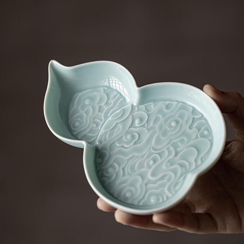 Riyue Xingchen Ceramic Gourd Fruit & Snack Plate