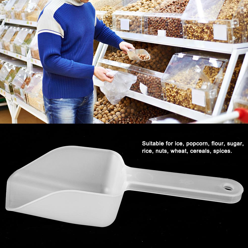 8 ks Mini PP plastová lopatka škrabka na led na potraviny Ořechová mouka Dezert Domácí kuchyně