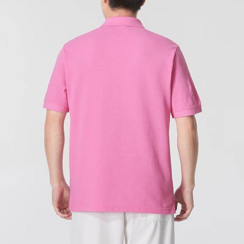 Nike Polo Shirts Men's Pink Polo Collar Moderate FN3895-675