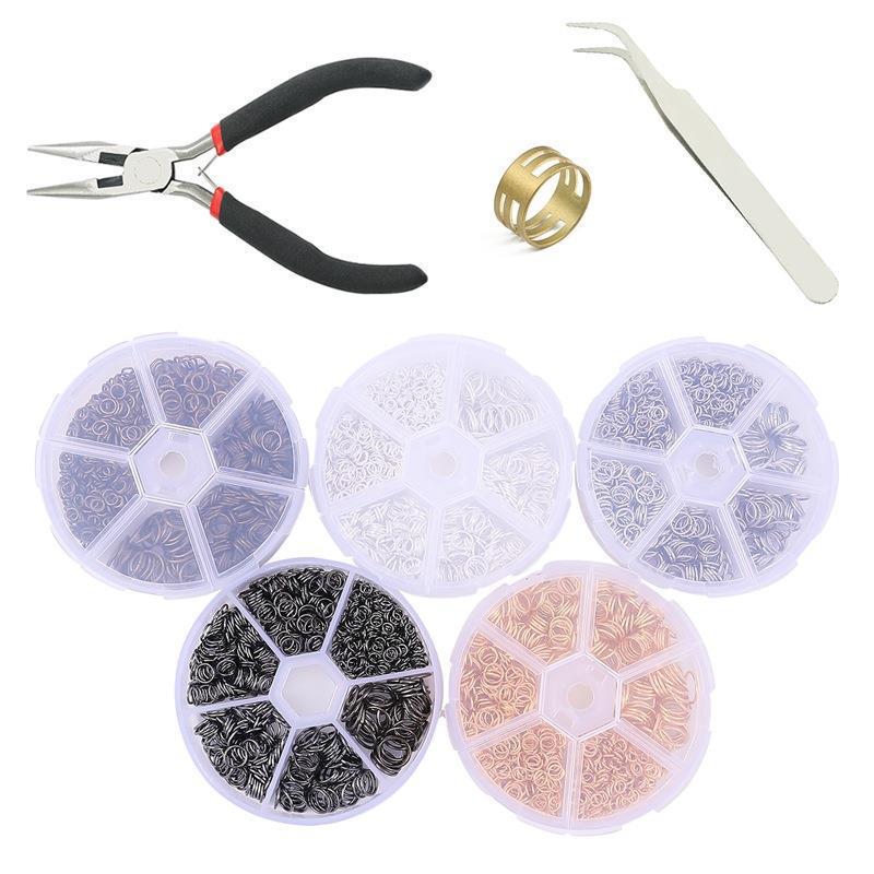 4-10mm Open Jump Rings Set for DIY Earrings and Jewelry Making