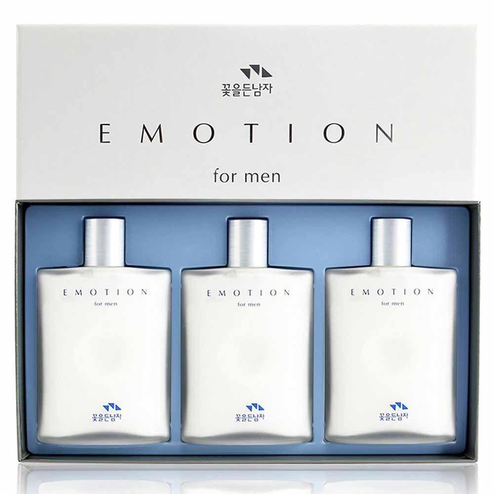 MADHYNEP Herb Flower Extract Skin Moisturizing Comforting Fragrance Men s Lotion 3-pack