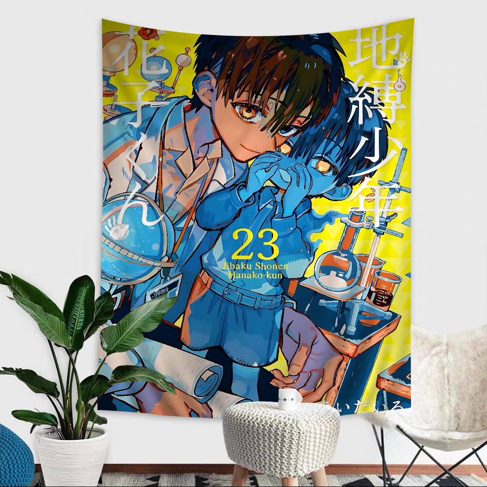 Anime Toiletbound Hanakokun Anime Tapestry Indian Buddha Wall Decoration Witchcraft Bohemian Hippie Wall Hanging Sheets