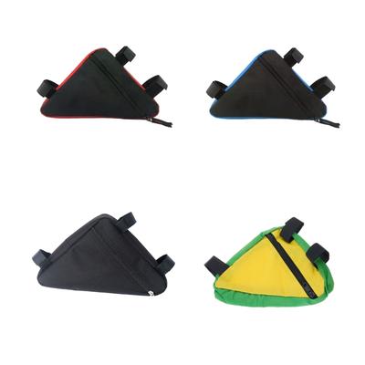 Quickly Release Adjustable Bike Triangle Bag Heavy Type Oxfords Bike Triangle Bag for Long Distances Cycling