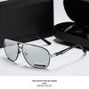 Men's Dual-Use Color-Changing Polarized Sunglasses for Day/Night: Anti-Glare, HD Vision for Driving & Fishing