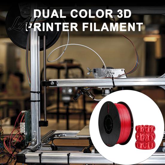 3D Print Filament Silk PLA Printer 1.75mm 1Kg Spool Low Warping for Printing Projects Neatly Wound
