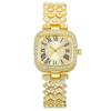 Starry Sky Square Diamond Studded Women's Fashion Watch with Bracelet Style