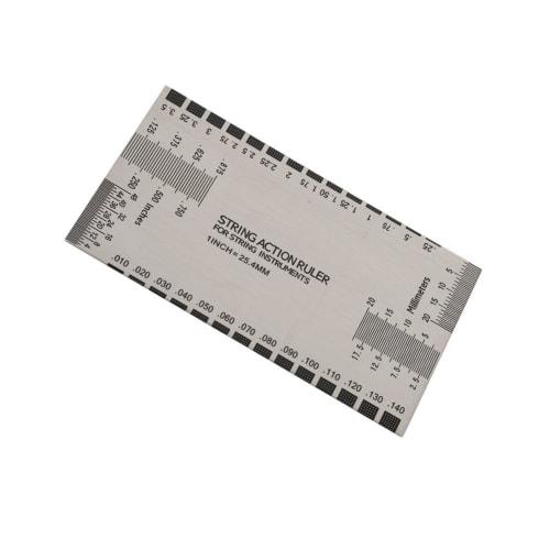 Guitar String Height Scale VGEBY Guitar String Gauge with Fret Protector, String Action Ruler Gauge Tool Set for Guitar, Bass, and Musical Instruments