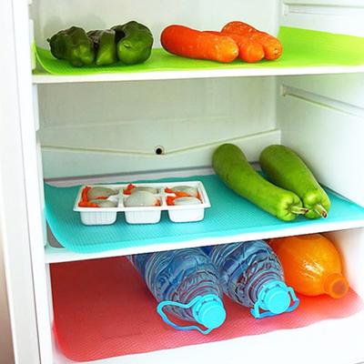 Refrigerator Pad Antibacterial Antifouling Mildew Moisture Absorption Mats Fridge